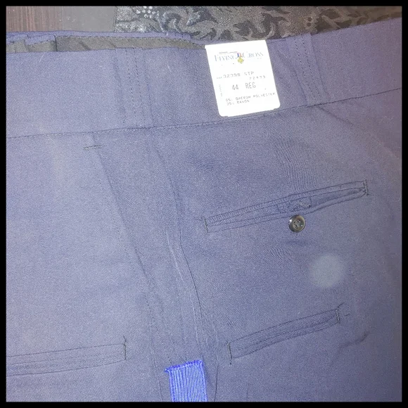 Flying Cross Navy with Blue Stripe Uniform Pants - Picture 3 of 4
